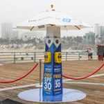 Sun Safety Station on Santa Monica Pier